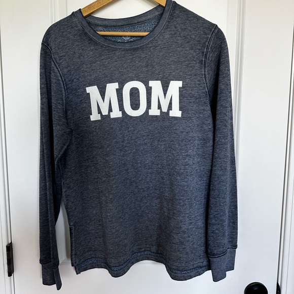 Charcoal Grey Mom Sweatshirt - Picture 1 of 3